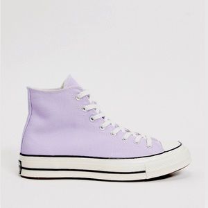 Brand New Converse Lavender High Tops
